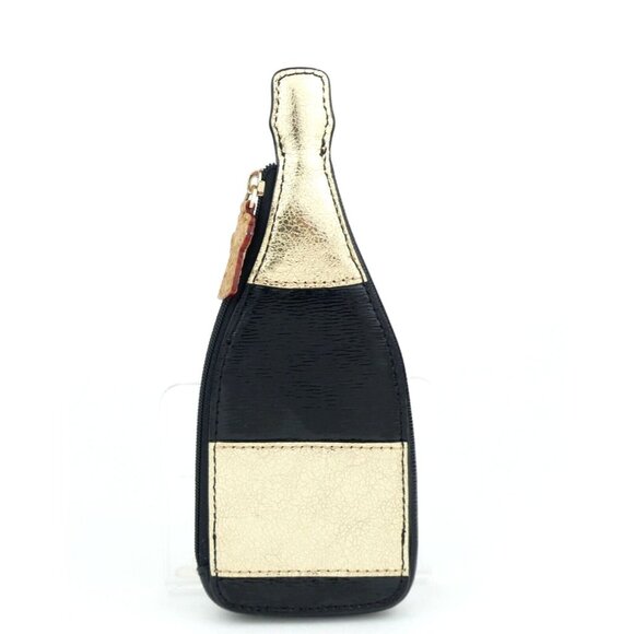 kate spade new york pop fizz clink! champagne bottle bubble over coin purse - Picture 2 of 10
